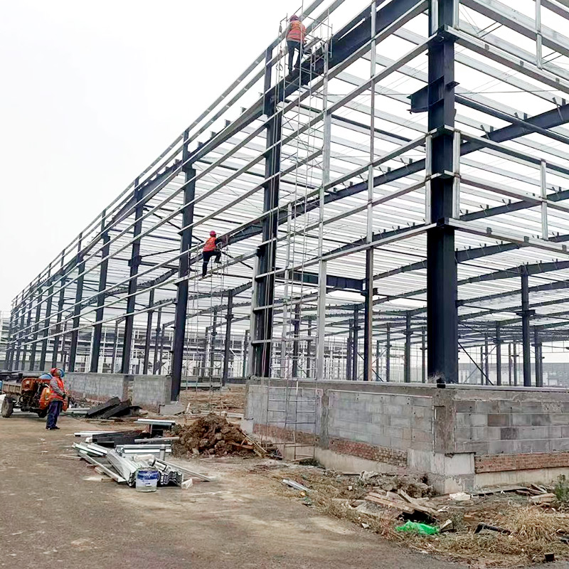 What is a prefabricated steel framing system?